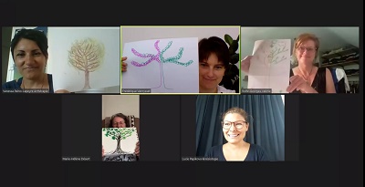 Double Doodle Play workshop class Lucie Papikova Geneva Zurich kinesiologie